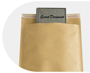 Mailer acolchado OEM 100% Tamaño personalizado reciclable 10