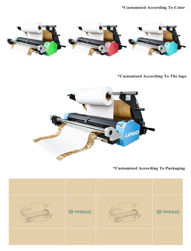 Machine d'emballage en papier en nid d'abeille respectueuse HP50-D2 9