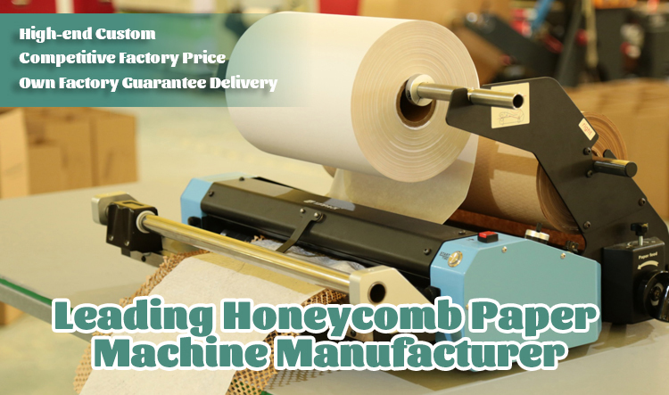 Machine d'emballage en papier en nid d'abeille respectueuse HP50-D2 7