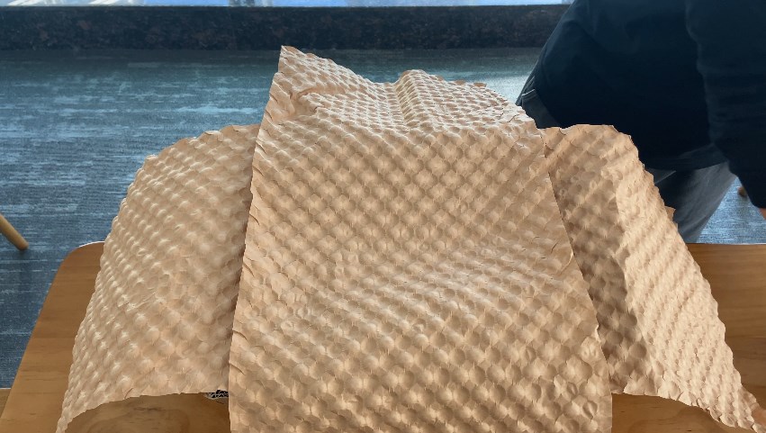 Paper Air Bubble Wrap: Effective In-Box Packaging 1