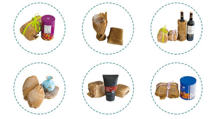 OEM Honeycomb Paper Wrap Customized Size 10M 50CM For Shipping Buffer Packaging Protection 5