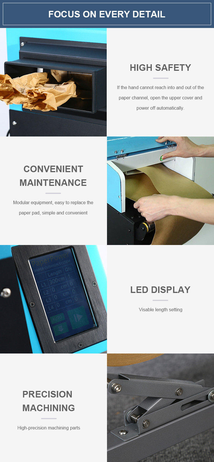 OEM مخصص تعبئة ورقة ملء وسادة ملء 220 فولت باطل ملء NP-EC 5