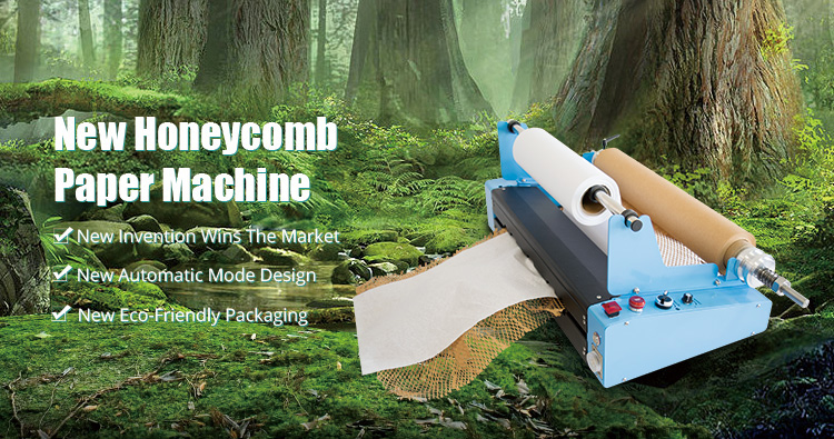 OEM Electric Honeycomb Paper Machine Custom Logo Machine écologique HP50-D2 1