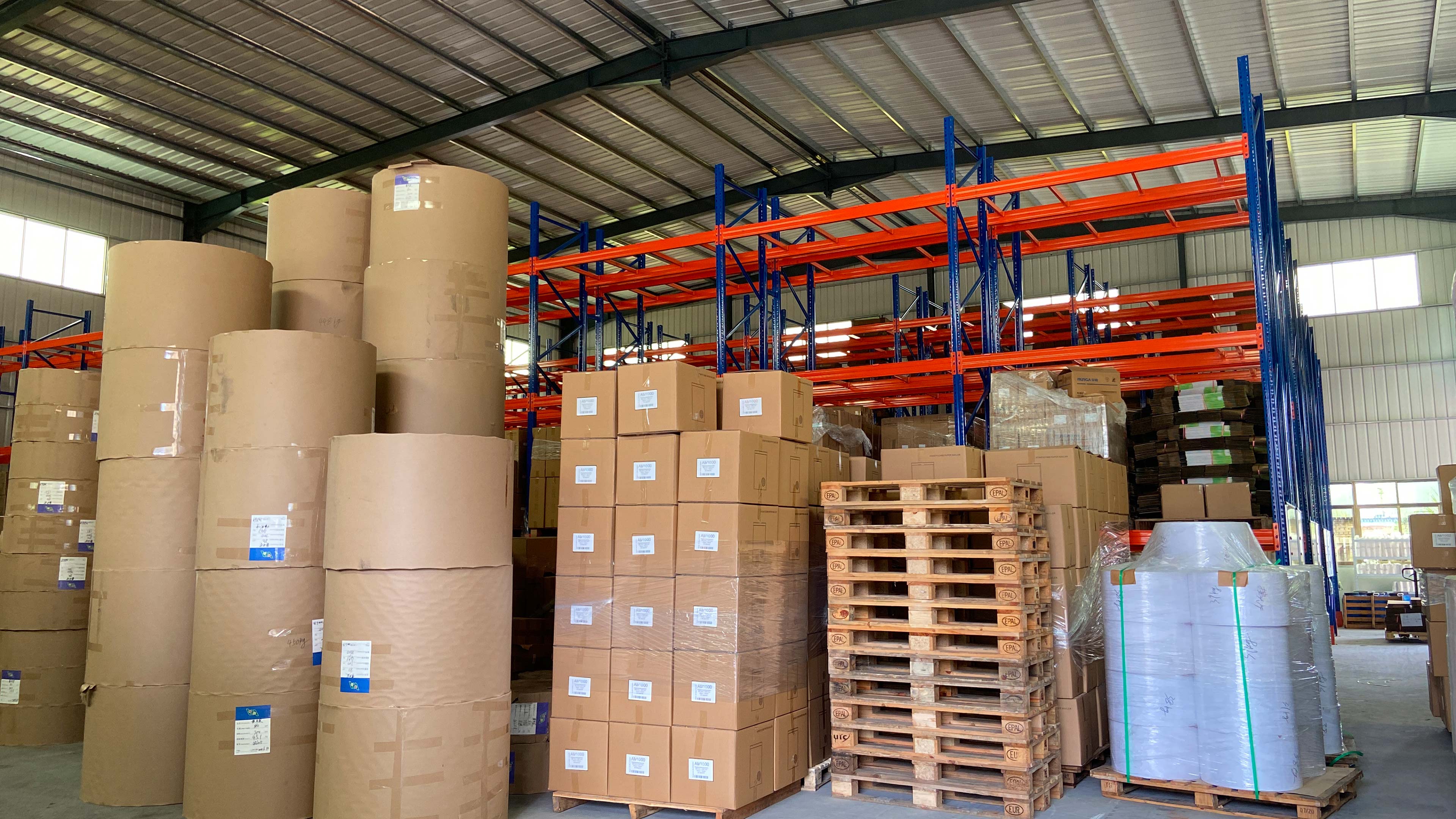 Fabricant Expédition de la machine à coussin d'air à l'entrepôt client 4