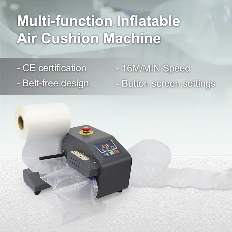 Beltless Air Cushion Machine 16m/min High Speed Production Inflatable Packaging Equipment 1