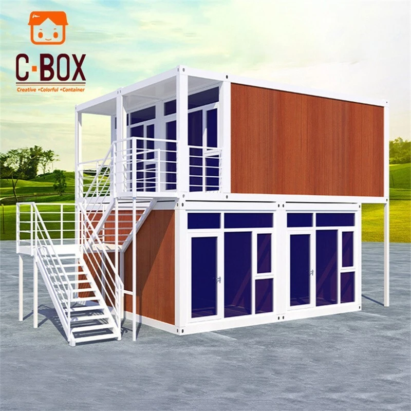 Prefabricated Orange Container House: A Durable and Spacious Dormitory Solution 1