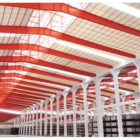 Estructura personalizada de acero prefabricada y almacén de acero 1