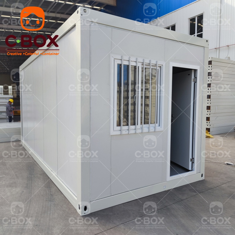 Modern Fold Out Geothermal Flat Pack House 4