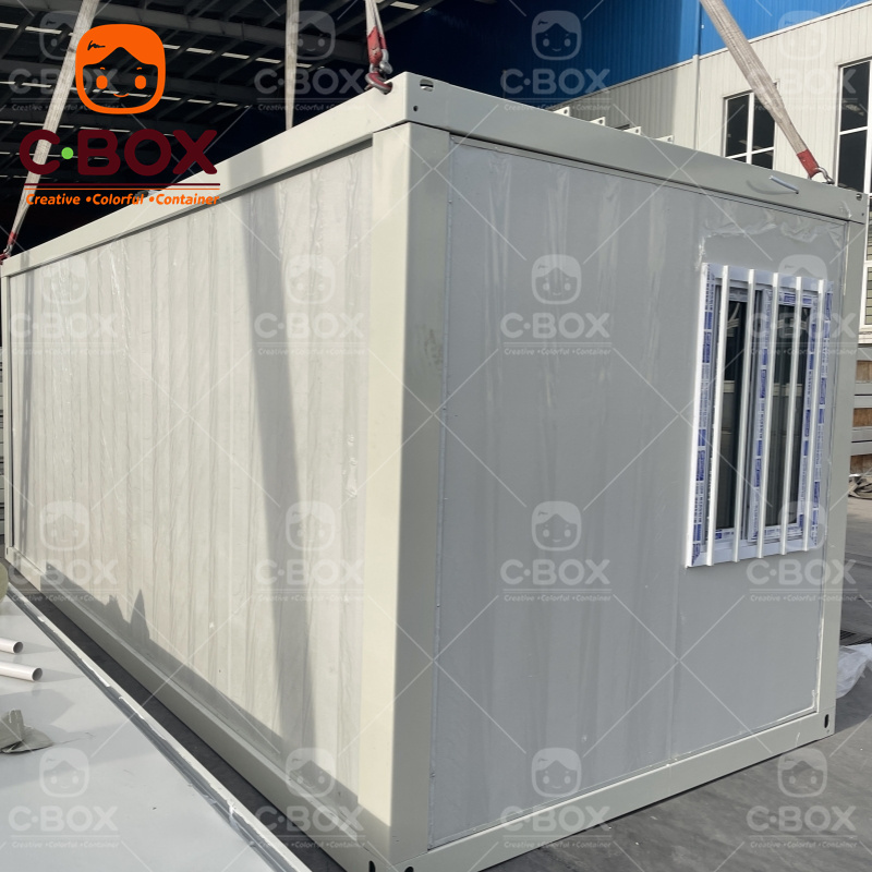 Modern Fold Out Geothermal Flat Pack House 5