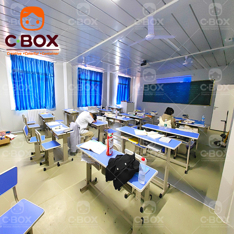 Modular Prefab School Container House, Mobile Shelter 4