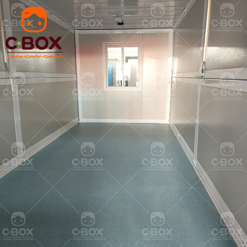 Casas prefabricadas tipo contenedor de oficina plegables a la venta 6