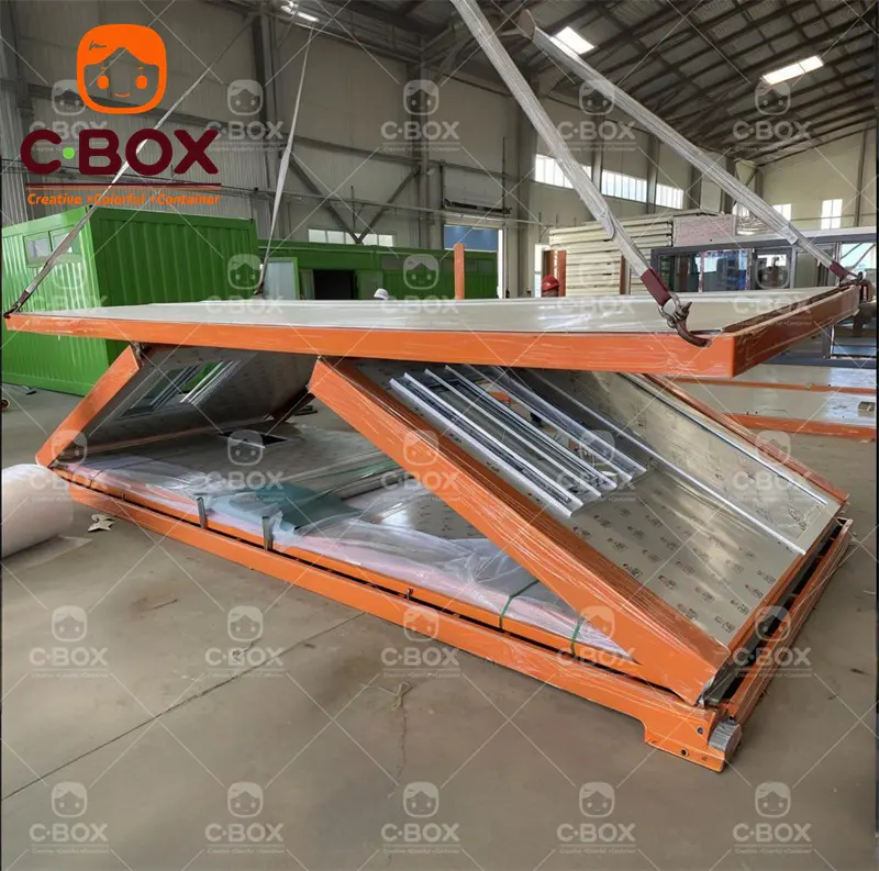 Portable Fold Out Container House Nansha by CBOX Container House 2