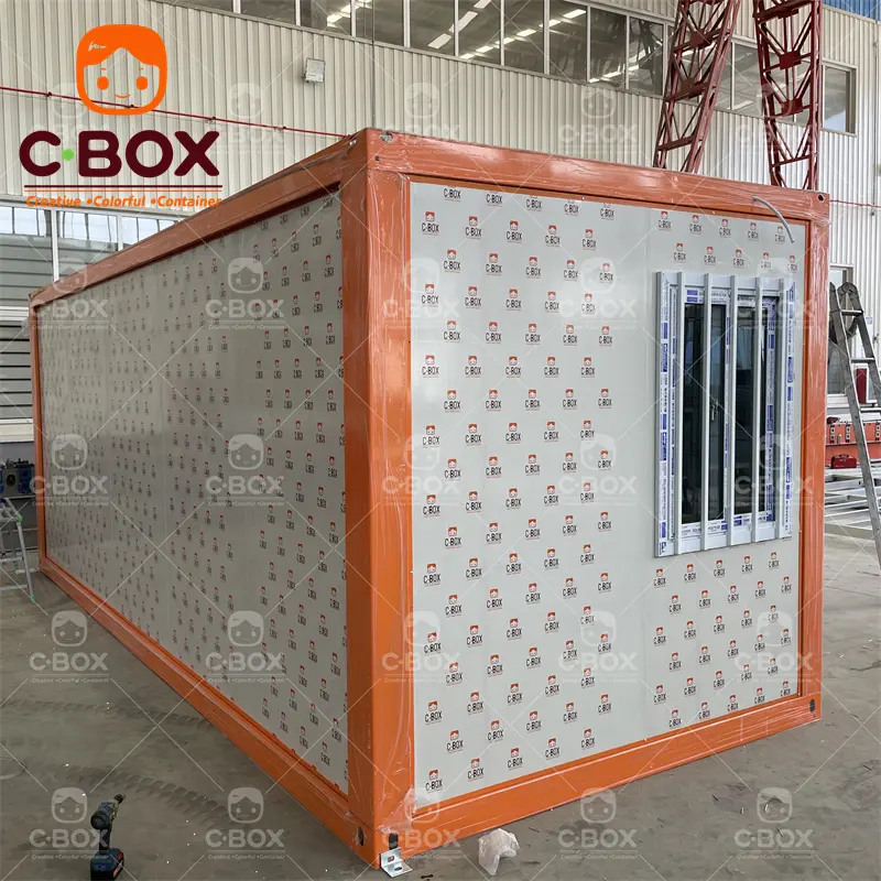 Portable Fold Out Container House Nansha by CBOX Container House 3