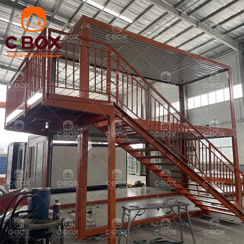 Portable Fold Out Container House Nansha by CBOX Container House 5