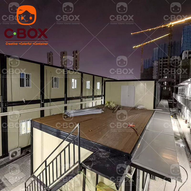 Stylish Container Office Building and Lodging Unit 4