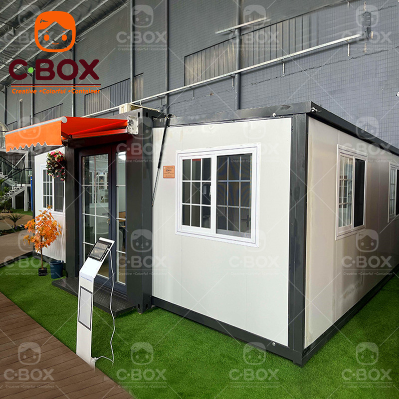 Rumah prefab yang dapat diperluas modular tahan api 3