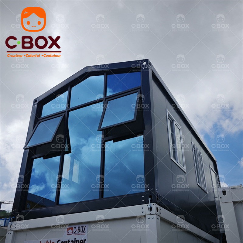 Pitch Roof Detachable Container House Customized by CBOX Container House 3