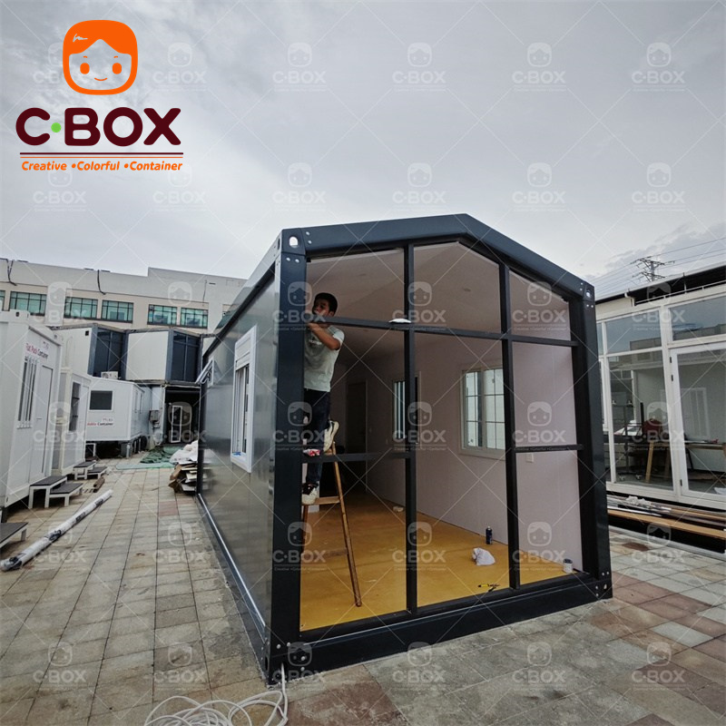 Pitch Roof Detachable Container House Customized by CBOX Container House 4