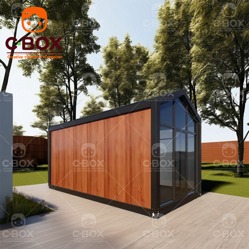 Pitch Roof Modular Guesthouse dan Kit Perumahan Halaman 3