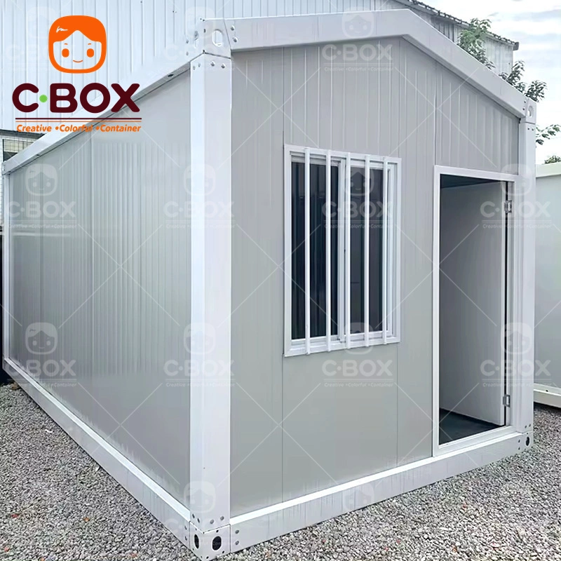 Perumahan prefab baja dengan wadah atap bernada 1