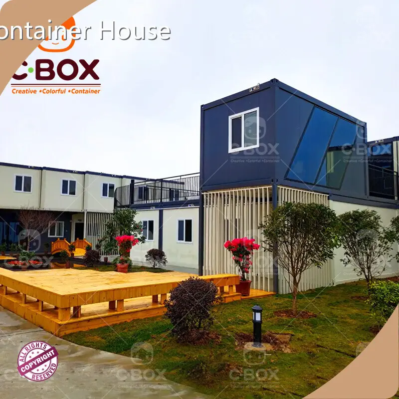 Detachable Flat Pack Container House FOB by CBOX Container House 1