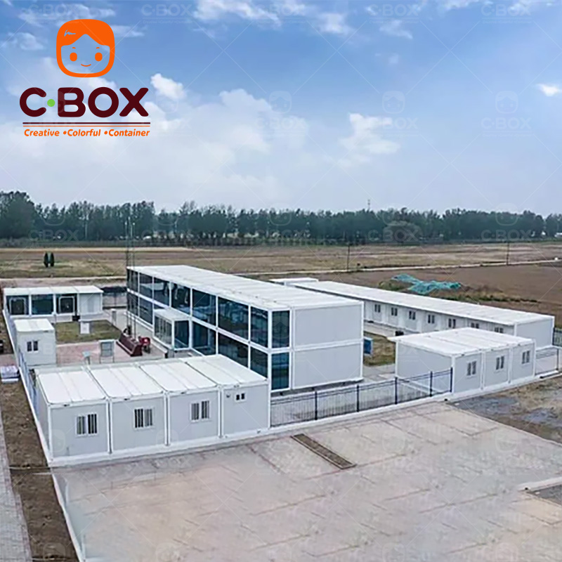 Bangunan Modular Prefab Kantor Kontainer 20 kaki dari Cina 1