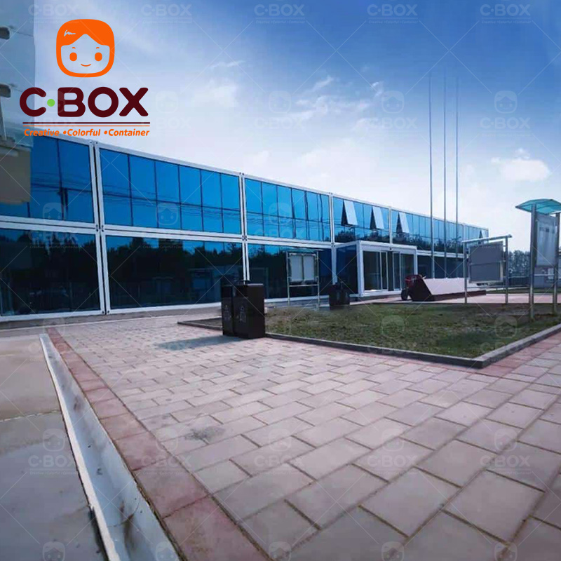 Bangunan Modular Prefab Kantor Kontainer 20 kaki dari Cina 5