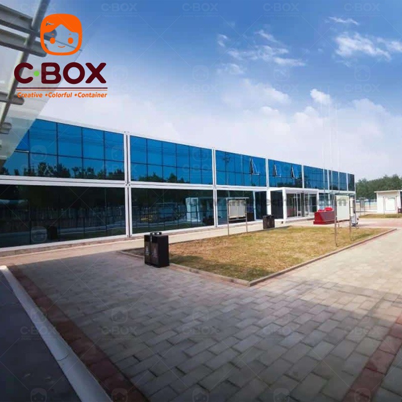 Bangunan Modular Prefab Kantor Kontainer 20 kaki dari Cina 6