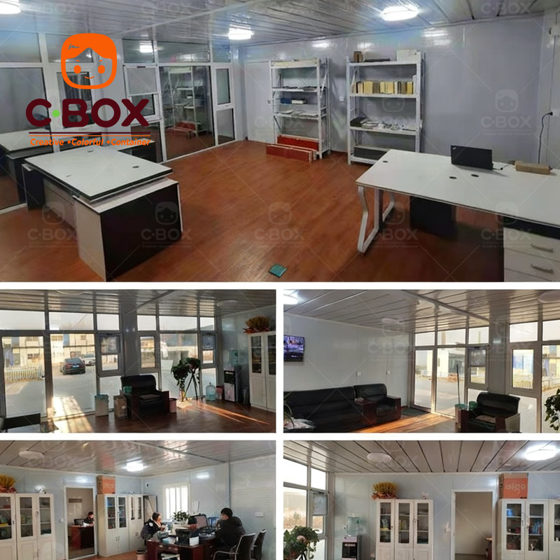 Solusi Kantor Kontainer Portabel Paket Datar 4