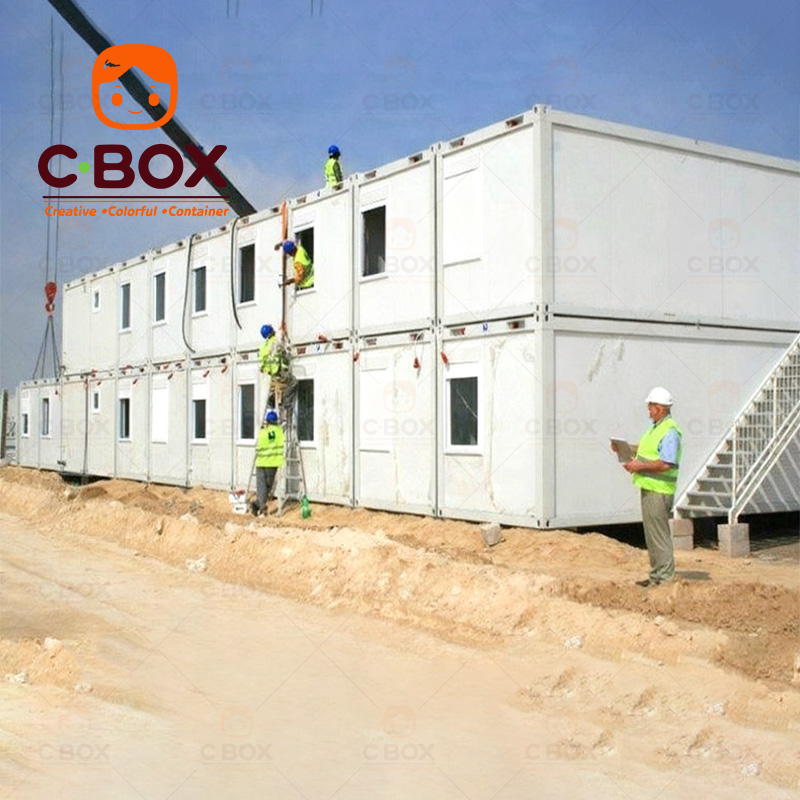Flat Pack Ready Made Modular Container Building | CBOX Container House