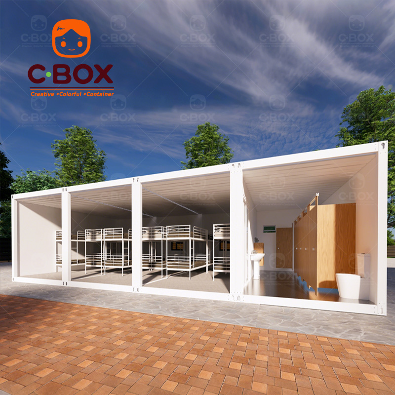 Rumah Kontainer Prefab Modern untuk Perumahan Mahasiswa 7