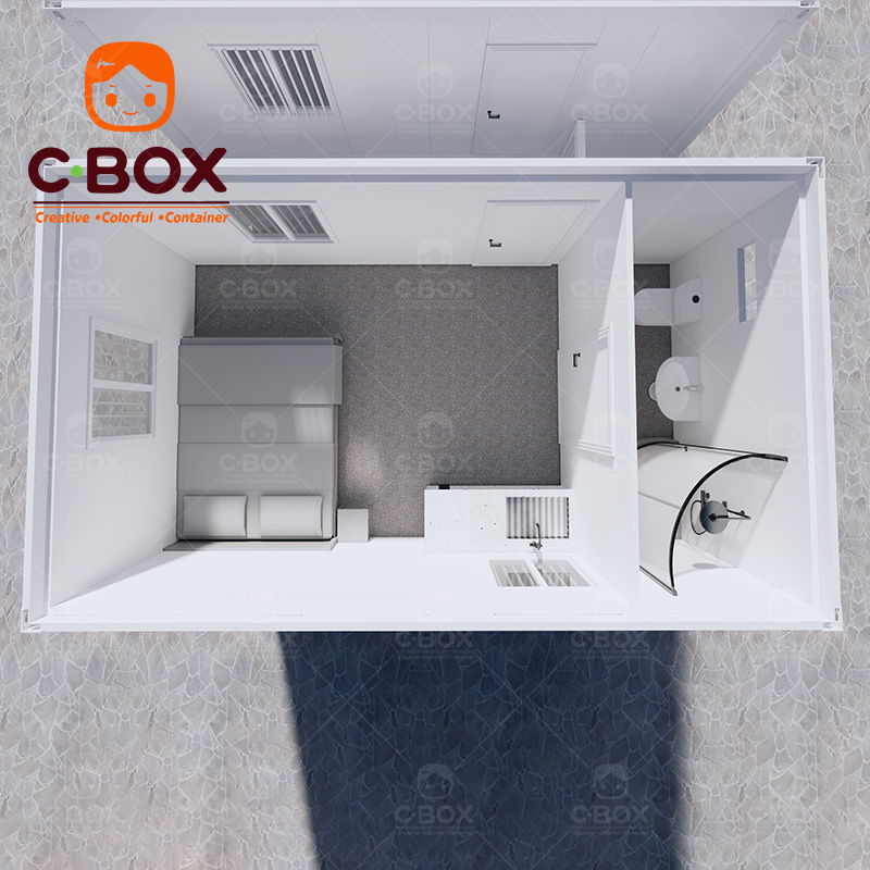 Casa móvil en China: un hotel contenedor rentable 5