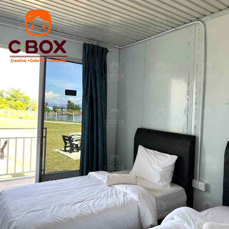 Cheap Detachable Camp Hotel Prefab Container House 5