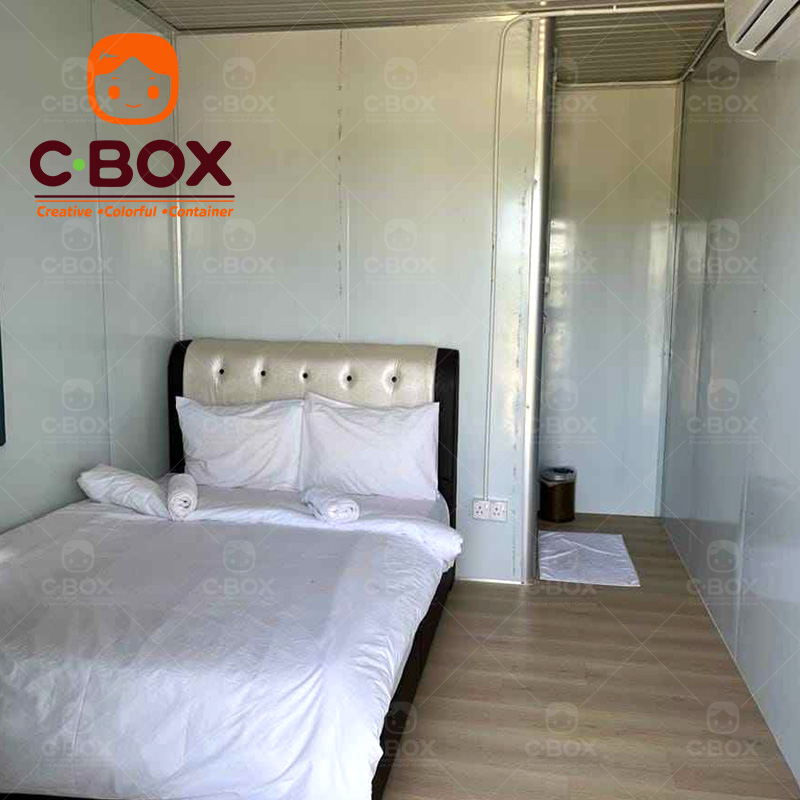 Cheap Detachable Camp Hotel Prefab Container House 6