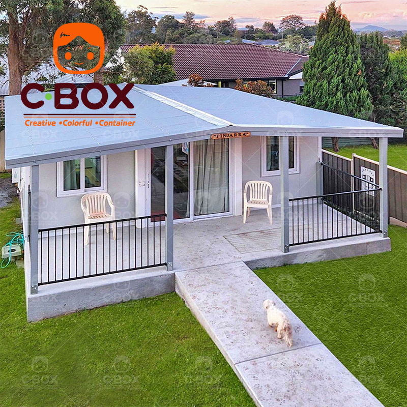Sustainable Double Wing Prefab Container Houses Sale 4