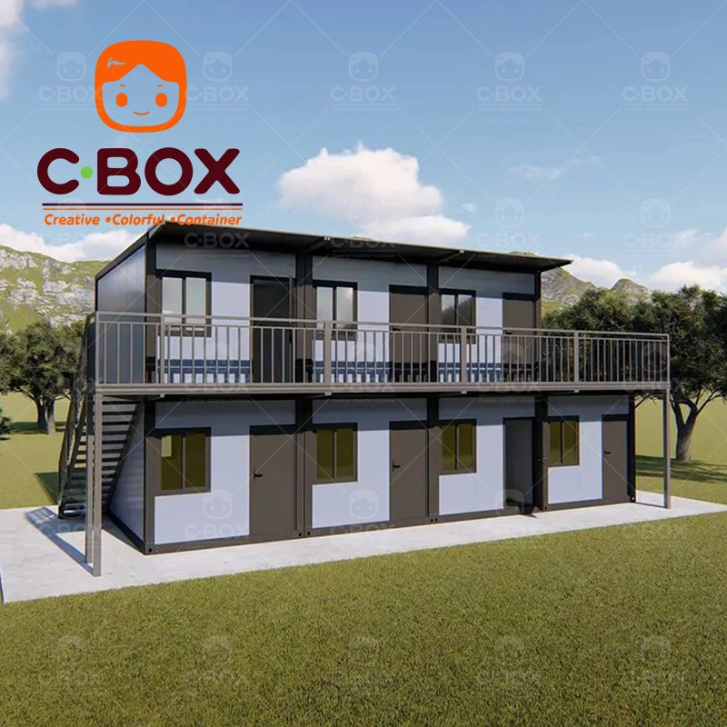 Rumah Kontainer Asrama Lepas Pasang Buatan China 1