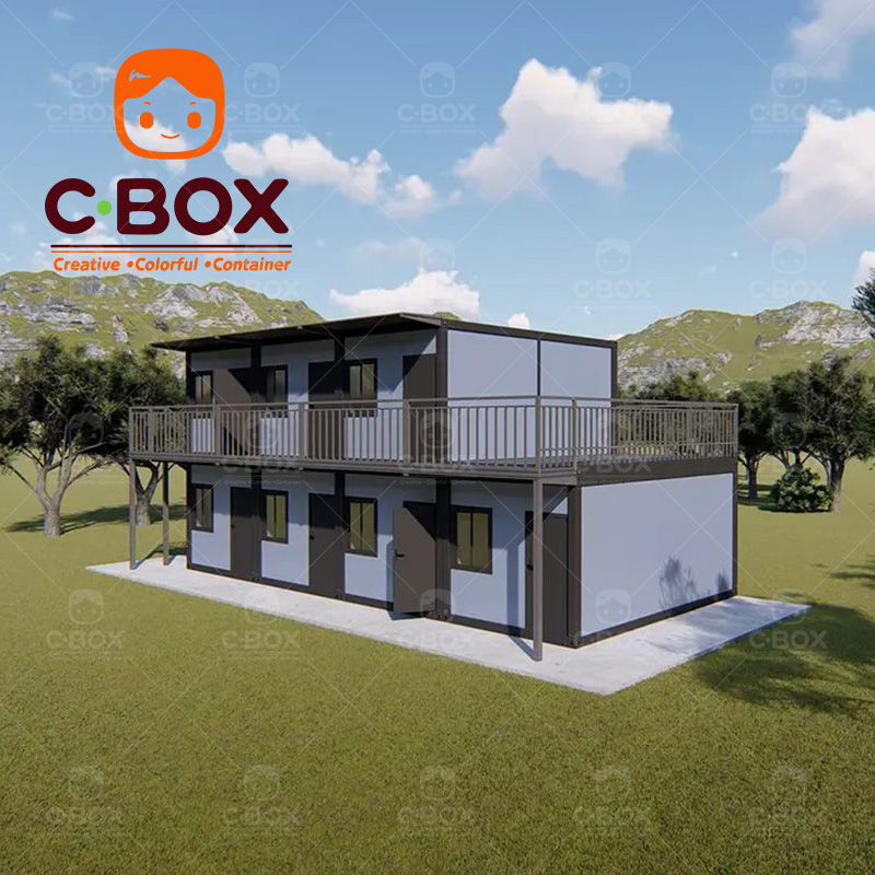 Rumah Kontainer Asrama Lepas Pasang Buatan China 5