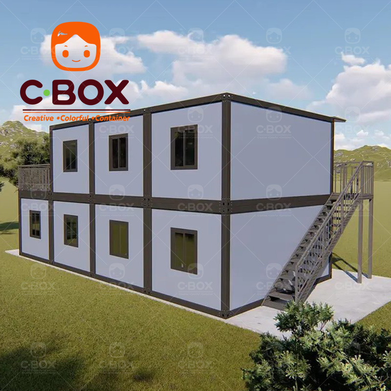 Rumah Kontainer Asrama Lepas Pasang Buatan China 6