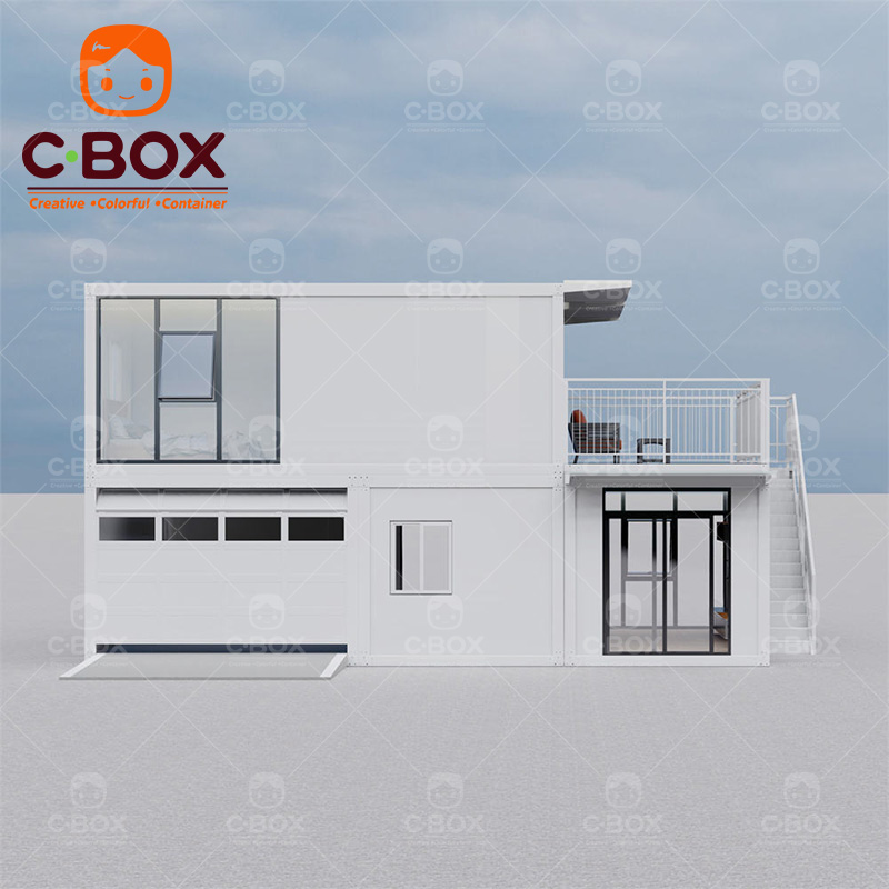 Modern Prefab Container Home Mobile Office Balcony 3