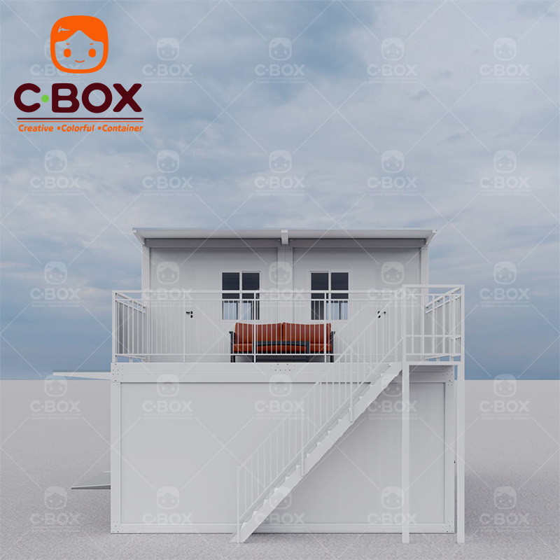 Modern Prefab Container Home Mobile Office Balcony 6