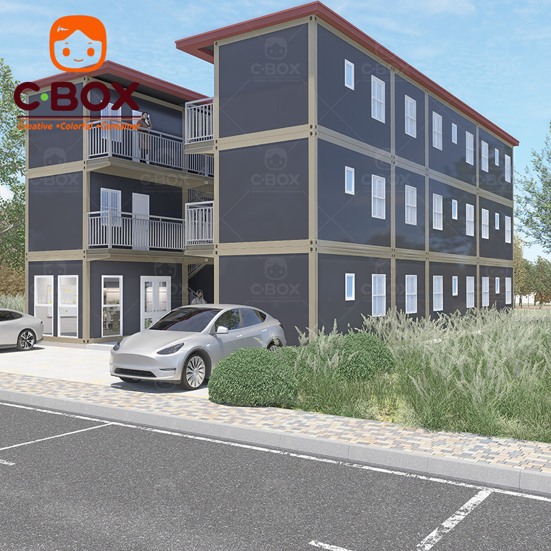 Low Cost Prefab Worker Dormitory Building 3
