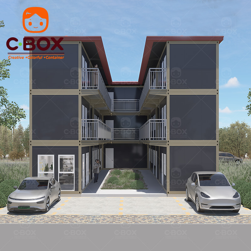 Low Cost Prefab Worker Dormitory Building 4