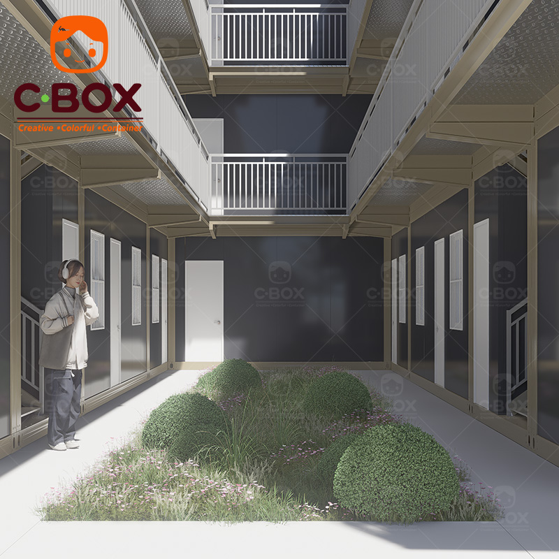 Low Cost Prefab Worker Dormitory Building 5
