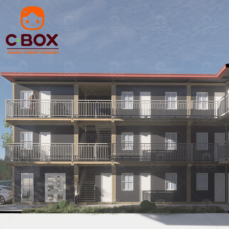 Low Cost Prefab Worker Dormitory Building 6