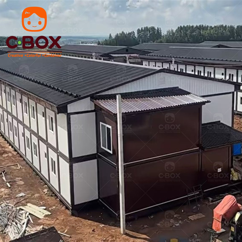 Detachable Dormitory House Temporary Labor Camp Housing 3