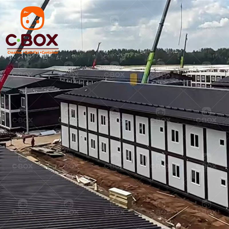 Detachable Dormitory House Temporary Labor Camp Housing 6