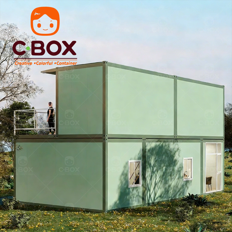Unit Akomodasi Rakitan, Vila Modular, Rumah Kontainer 4