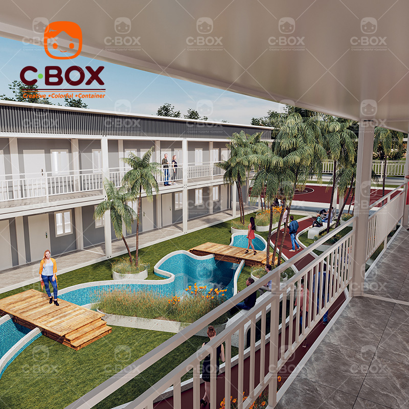 Gedung Kelas Portabel Dijual, Kantor Rakitan (Flat Pack Office) 6