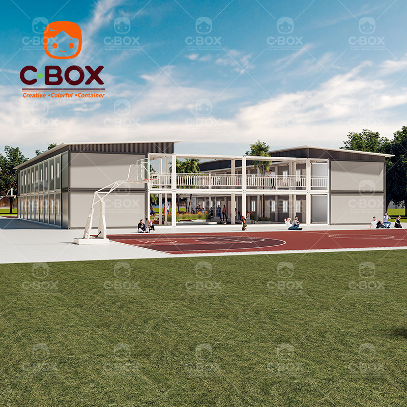 Gedung Kelas Portabel Dijual, Kantor Rakitan (Flat Pack Office) 3