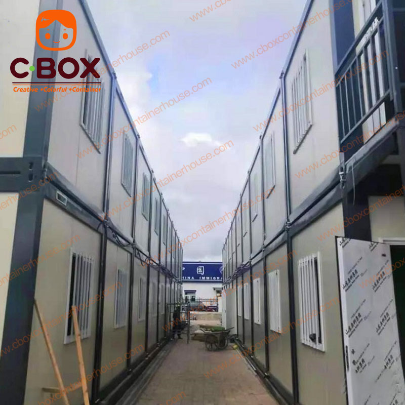 Dormitorio modular prefabricado tipo contenedor, oficina modular 3